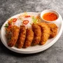 KOSHER SHRIMP SUBSITUTE FRITTERS 6 PCS